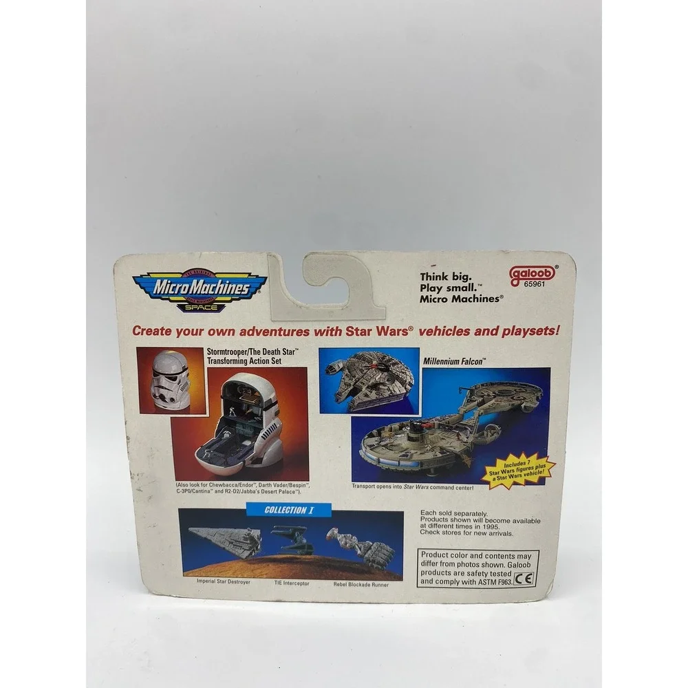 1995 Galoob Star Wars Space Micro Machines X-Wing Starfighter‎ NIB